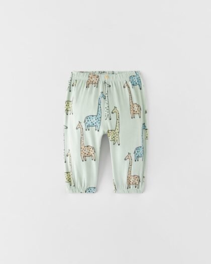 Giraffe Slub Knit Trousers